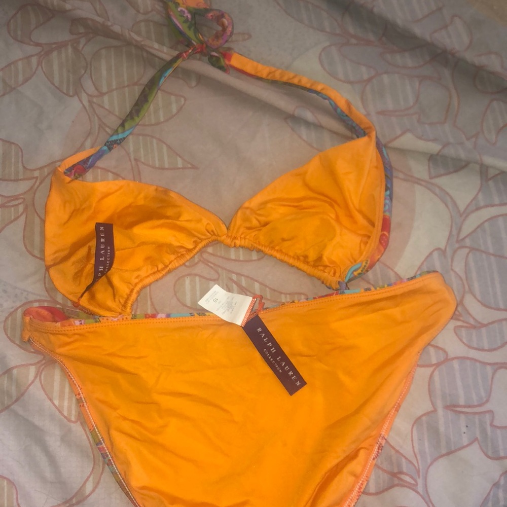 Ralph Lauren collection bathing suit 👙NEW purple label reversible new with tag - Picture 12 of 16
